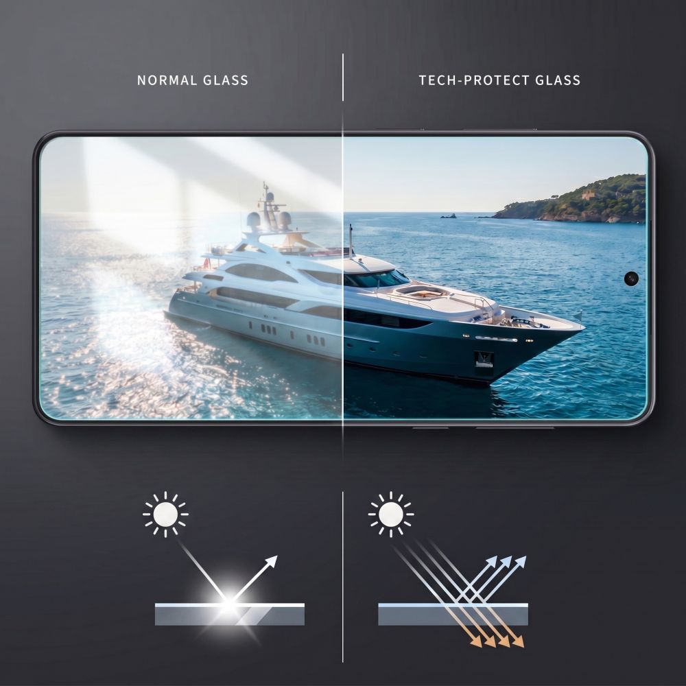Tech-Protect Quick Set AR+ Anti-Reflective Glass for Samsung Galaxy S26 Ultra - Black_5