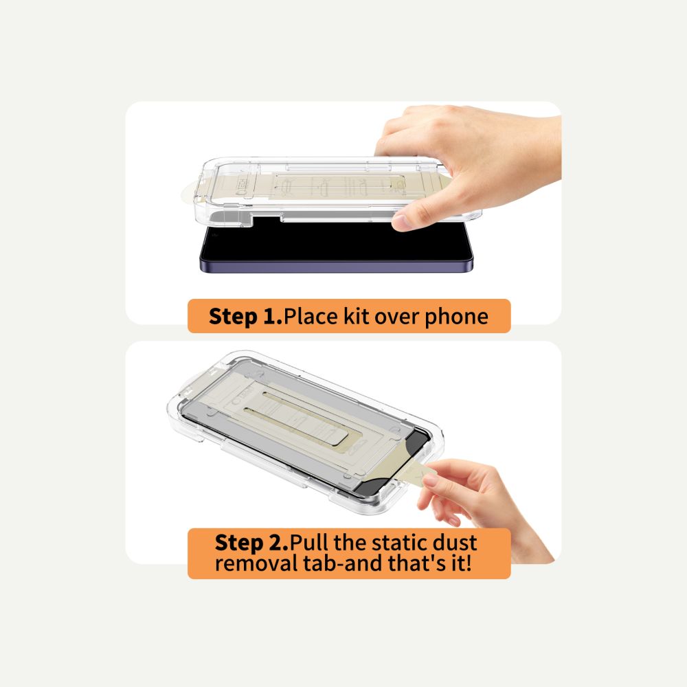 Tech-Protect Quick Set AR+ Anti-Reflective Glass for Samsung Galaxy S26 Ultra - Black_8