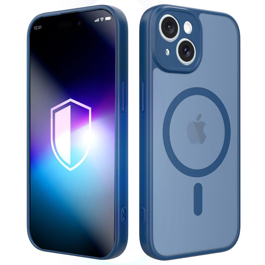 3mk Misty MagCase for iPhone 14 - blue_0