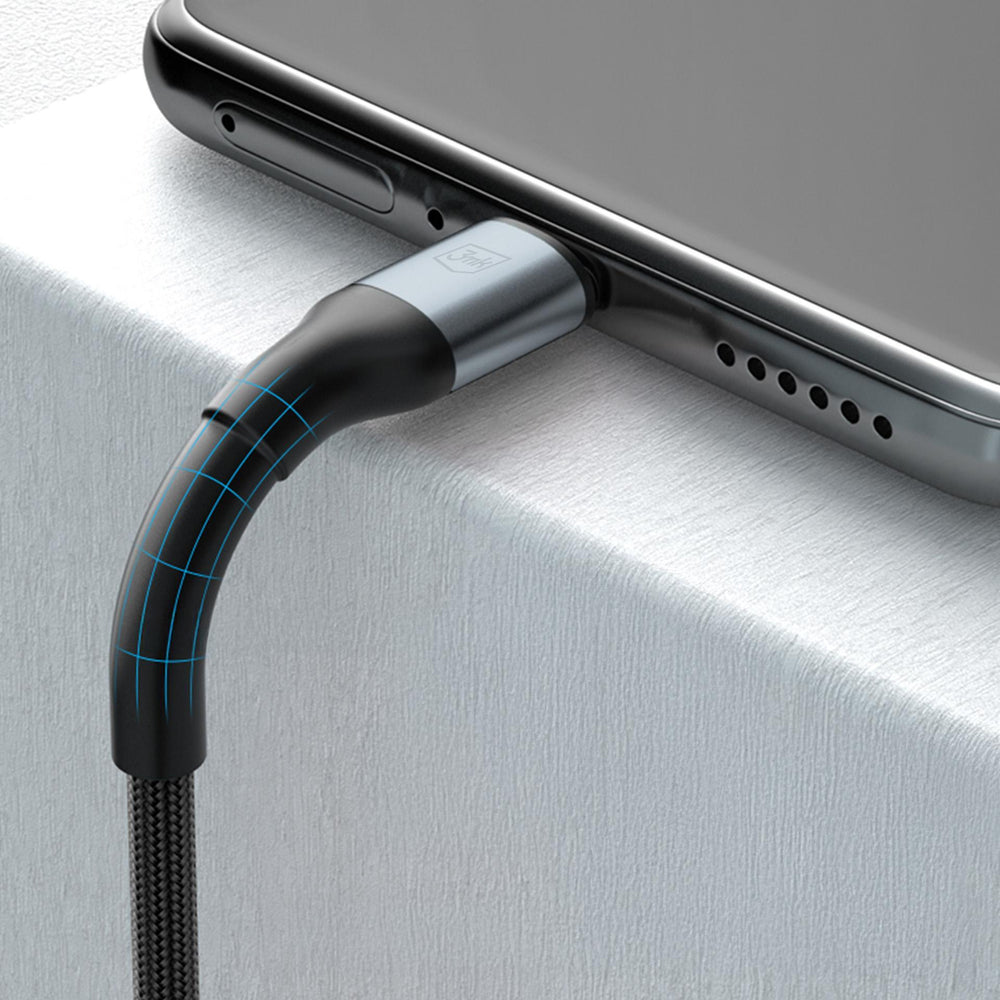 3mk Hyper Cable N-SERIES USB-C / USB-C 3m PD 3.0 QC 3.0 48V / 5A 240W - black_4