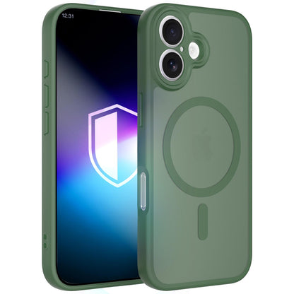 3mk Misty MagCase for iPhone 16 - green_0