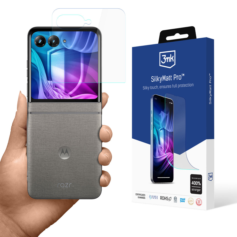 3mk SilkyMatt Pro™ Matte Film for Motorola Razr 70_0