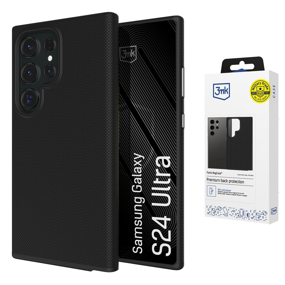 3mk Fortis MagCase for Samsung Galaxy S24 Ultra - black_0
