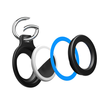 Airtag case with spring buckle, set of 2 - black_5