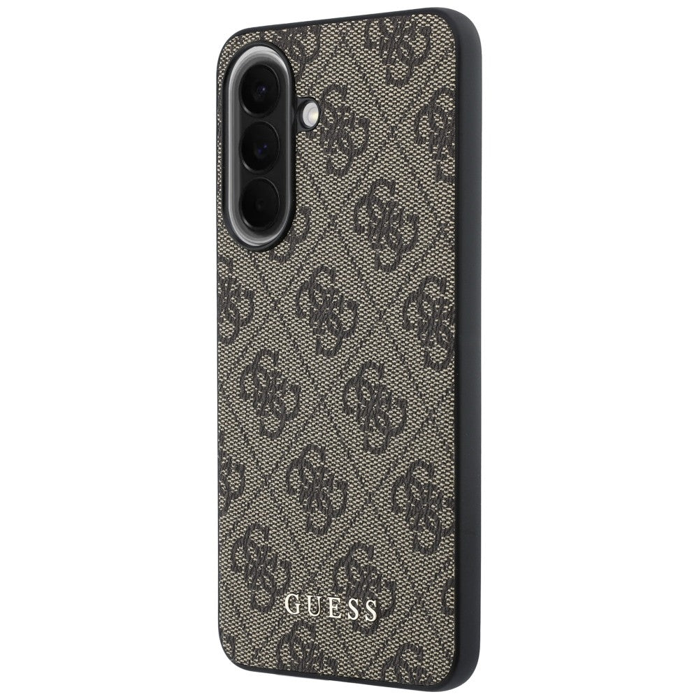 Etui Guess 4G Charm na Samsung Galaxy A57 5G - brązowe_1