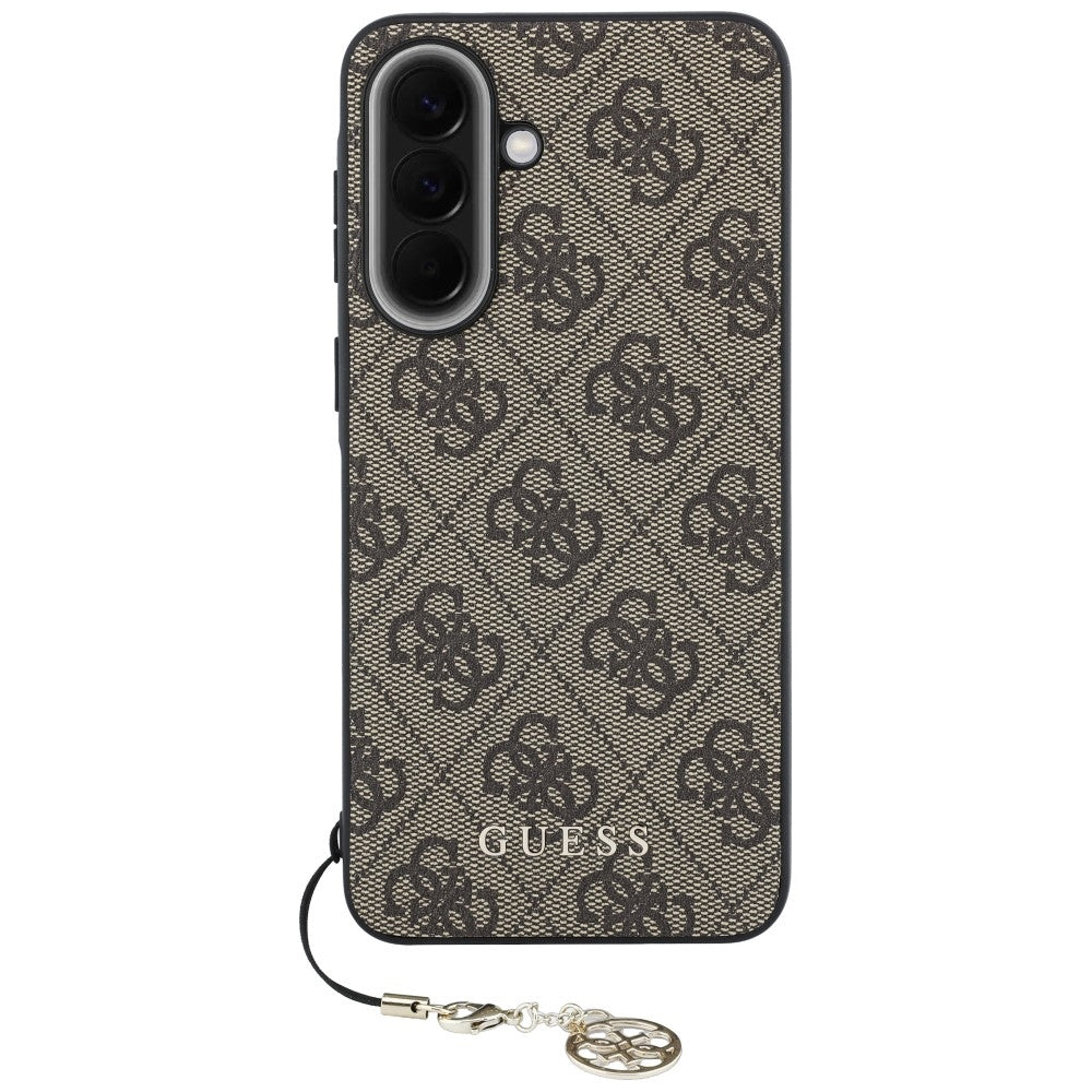 Etui Guess 4G Charm na Samsung Galaxy A57 5G - brązowe_2