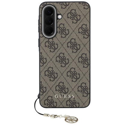 Etui Guess 4G Charm na Samsung Galaxy A57 5G - brązowe_2