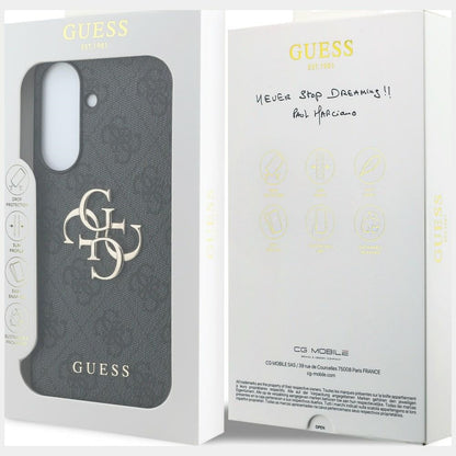 Etui Guess Leather 4G Metal Logo na Samsung Galaxy A37 5G - czarne_7