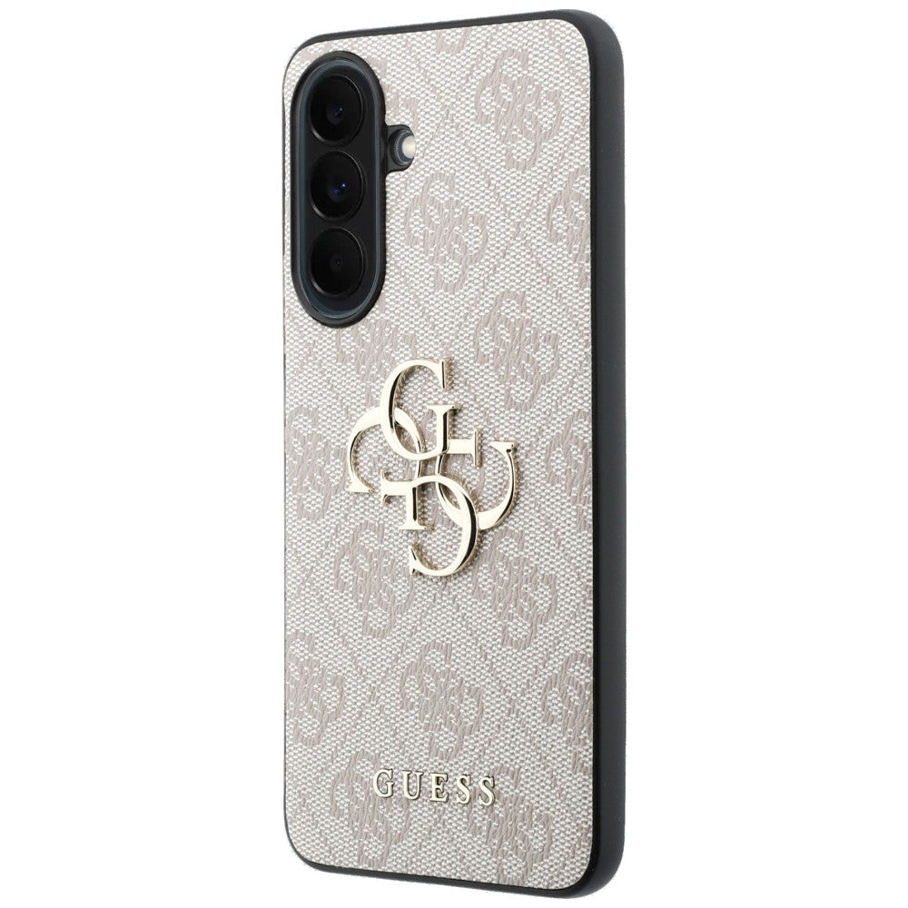 Etui Guess Leather 4G Metal Logo na Samsung Galaxy A37 5G - różowe_1
