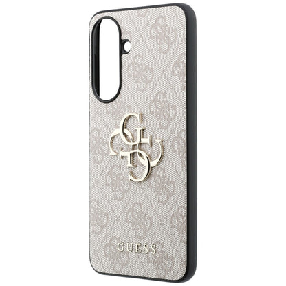 Etui Guess Leather 4G Metal Logo na Samsung Galaxy A37 5G - różowe_5