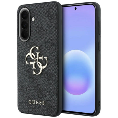 Etui Guess Leather 4G Metal Logo na Samsung Galaxy A57 5G - czarne_0