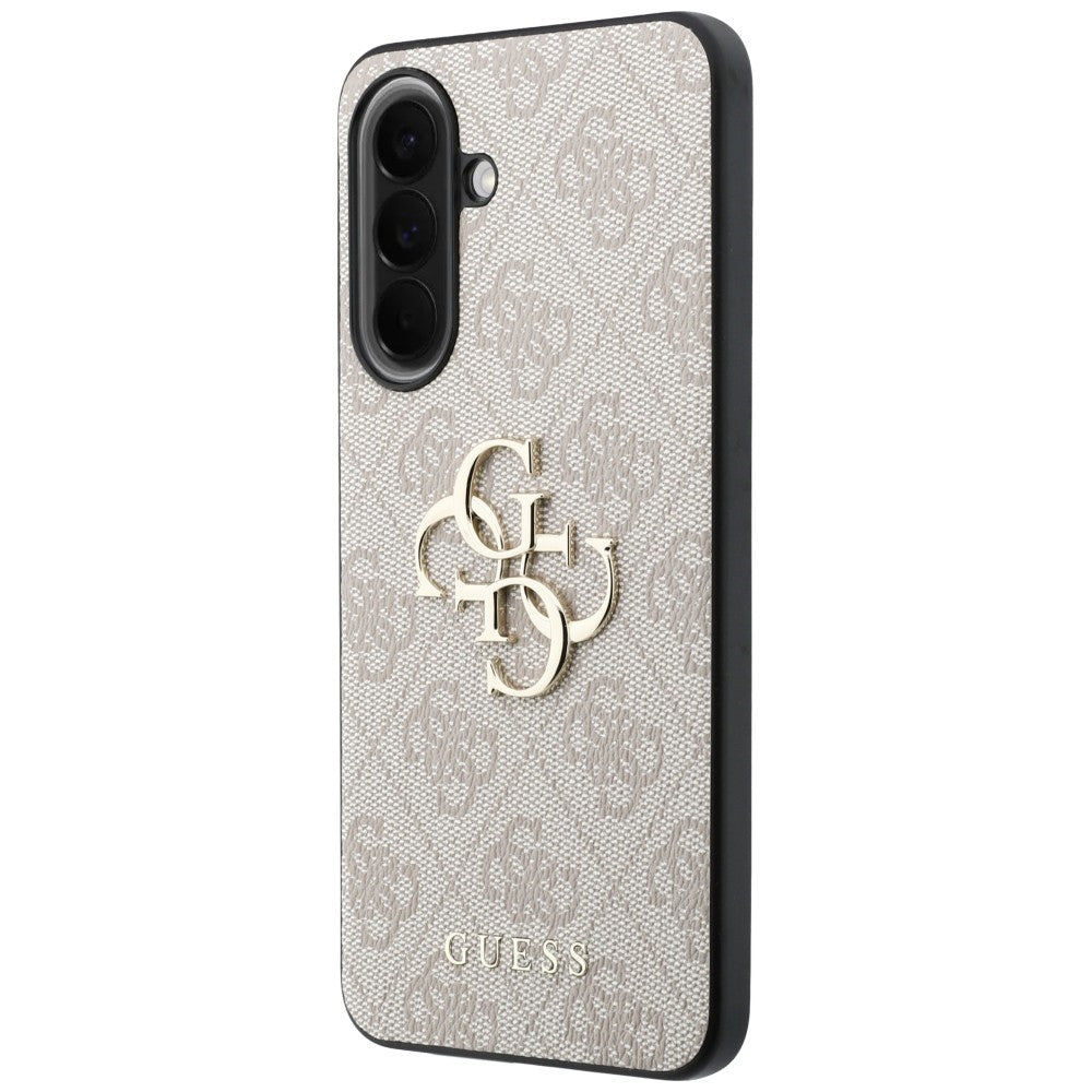 Etui Guess Leather 4G Metal Logo na Samsung Galaxy A57 5G - różowe_1
