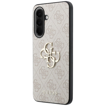 Etui Guess Leather 4G Metal Logo na Samsung Galaxy A57 5G - różowe_1