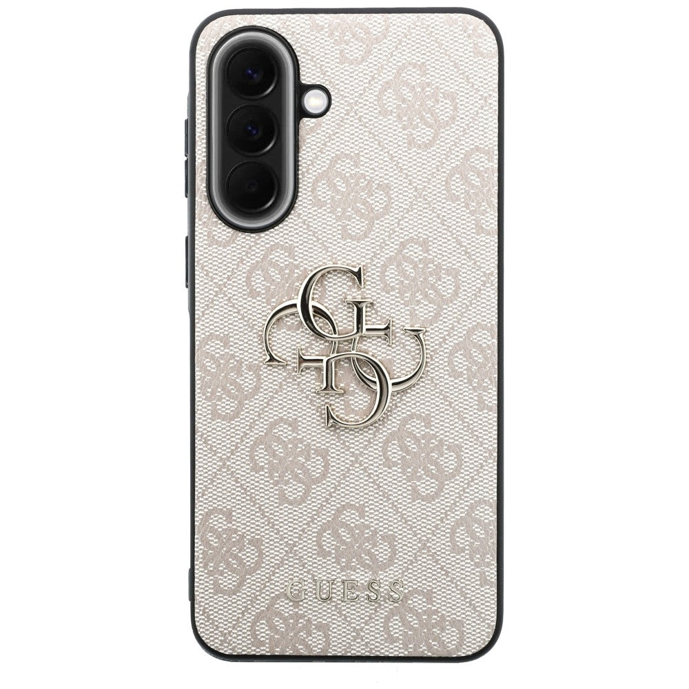 Etui Guess Leather 4G Metal Logo na Samsung Galaxy A57 5G - różowe_2