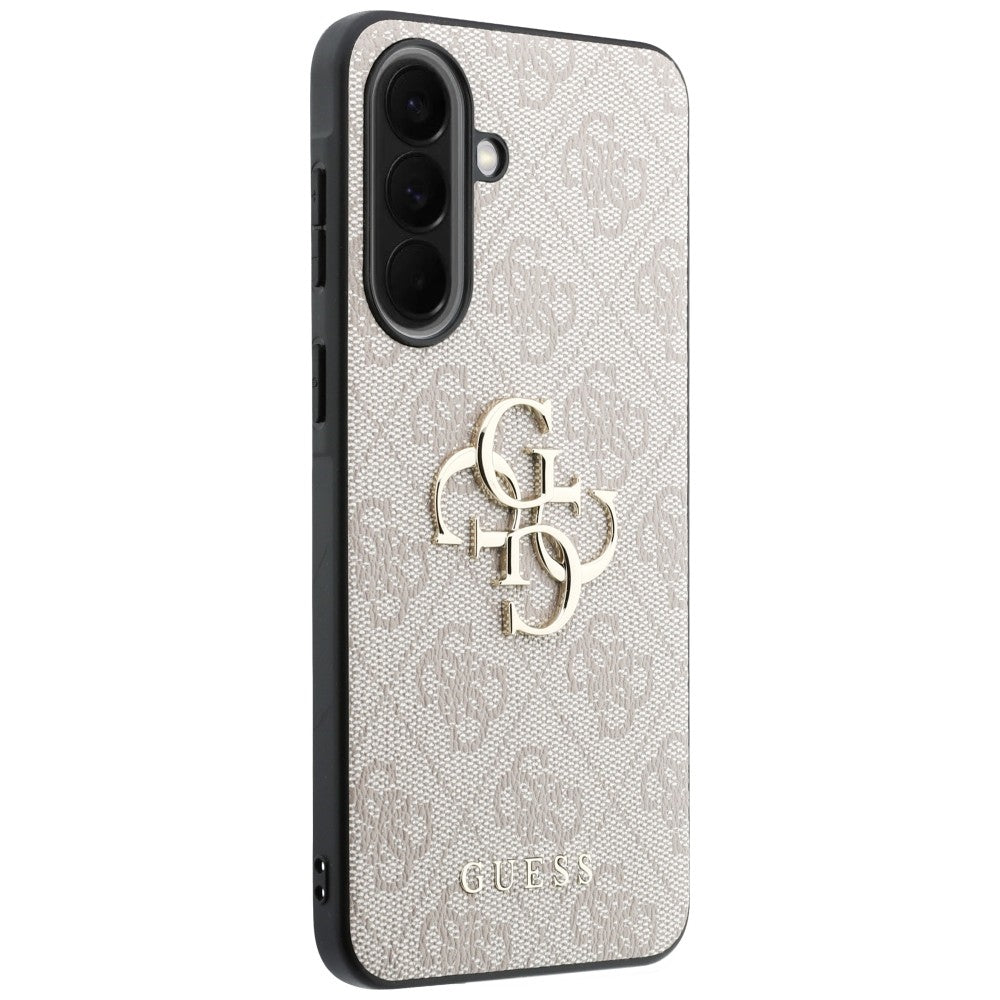 Etui Guess Leather 4G Metal Logo na Samsung Galaxy A57 5G - różowe_3