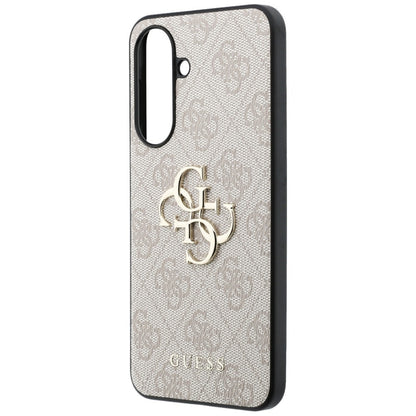Etui Guess Leather 4G Metal Logo na Samsung Galaxy A57 5G - różowe_5