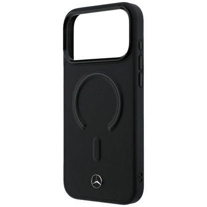 Etui Mercedes Leather 3D MagSafe na iPhone 17 Pro - czarne_5