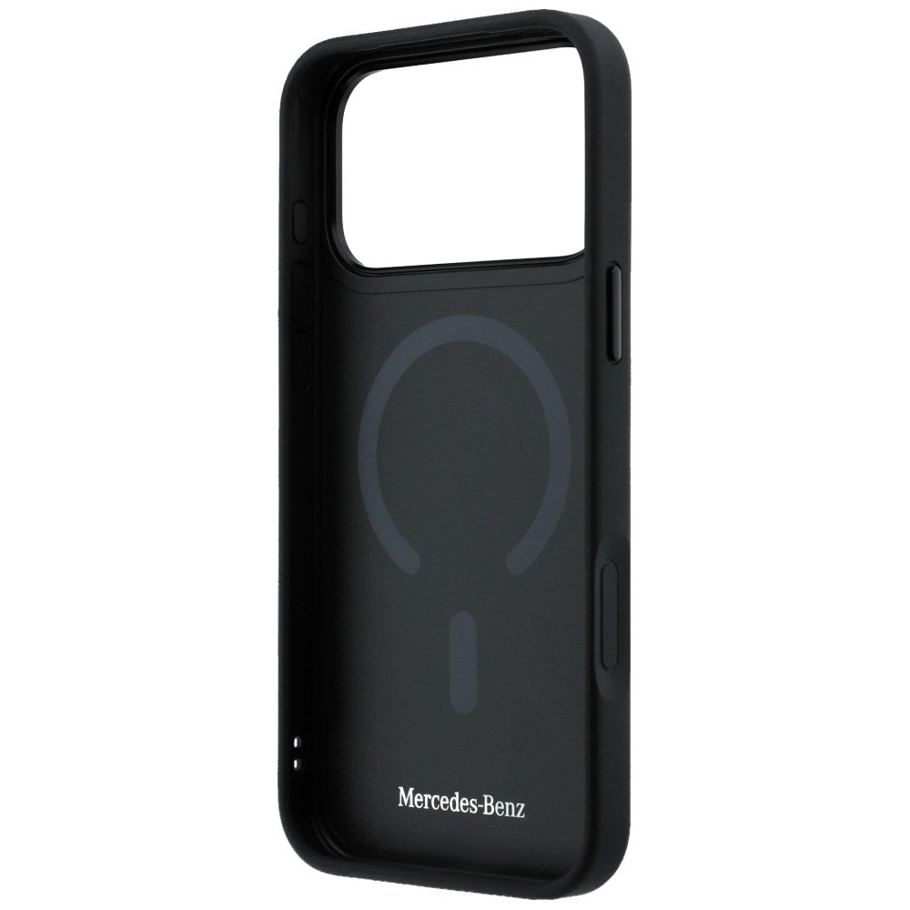Etui Mercedes Leather 3D MagSafe na iPhone 17 Pro Max - czarne_6