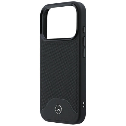 Etui Mercedes Leather Wood Effect and Curve MagSafe na iPhone 17 Pro - czarne_5