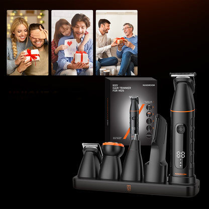 MAXGROOM LK-892 multifunctional trimmer with replaceable tips - black_21
