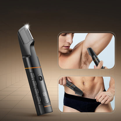 MAXGROOM LK-892 multifunctional trimmer with replaceable tips - black_2