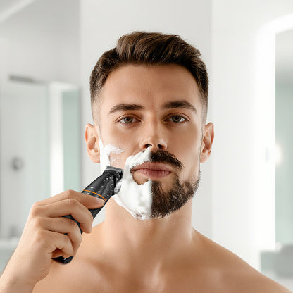 MAXGROOM LK-892 multifunctional trimmer with replaceable tips - black_7