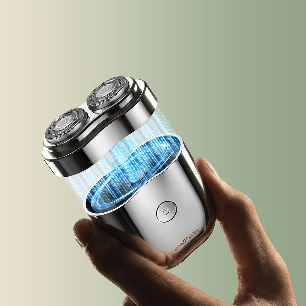 MAXGROOM 208 Rated Electric Shaver - Silver_3