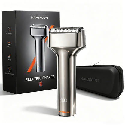 MAXGROOM WF-2037D foil electric shaver IPX7 - silver_0