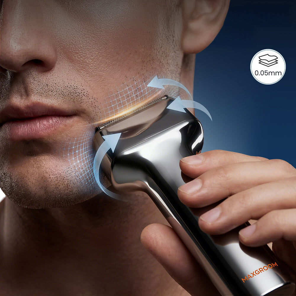 MAXGROOM WF-2037D foil electric shaver IPX7 - silver_8