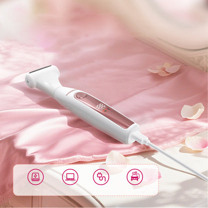MAXGROOM ZC-T18 multifunctional women's trimmer with replaceable tips - white and pink_5