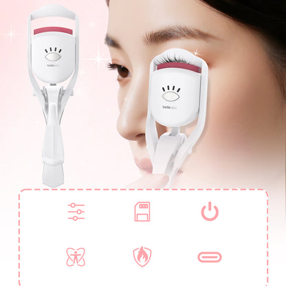 Belleskin by MAXGROOM BM2310 Heated Eyelash Curler - White_3