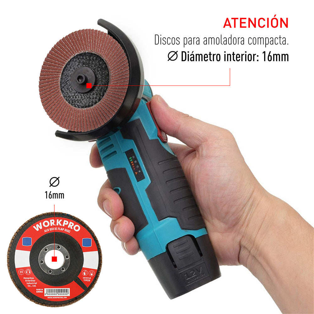 Disco minas plana l 100x16mm 120 g. workpro_0