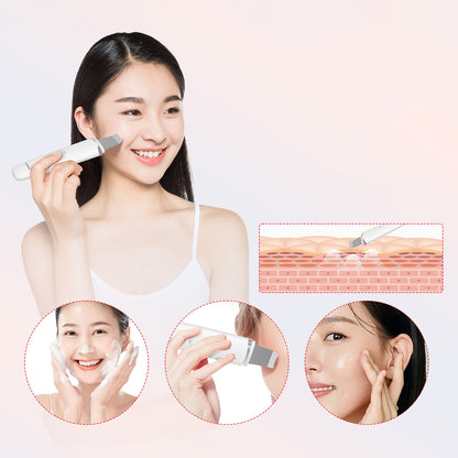 MAXGROOM M-169 ultrasonic cavitation peeling device with LED light therapy - white_5