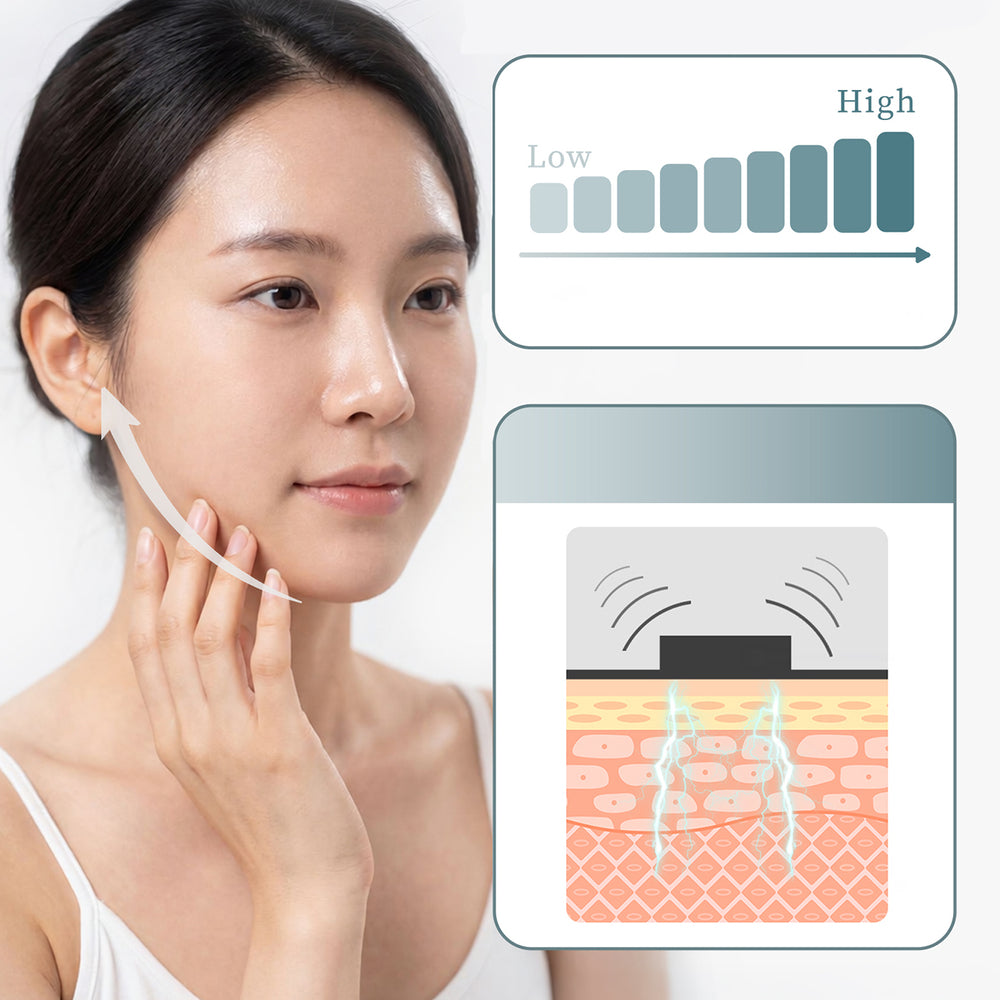 Belleskin by MAXGROOM M-170 EMS LED Face and Chin Massager - White_2