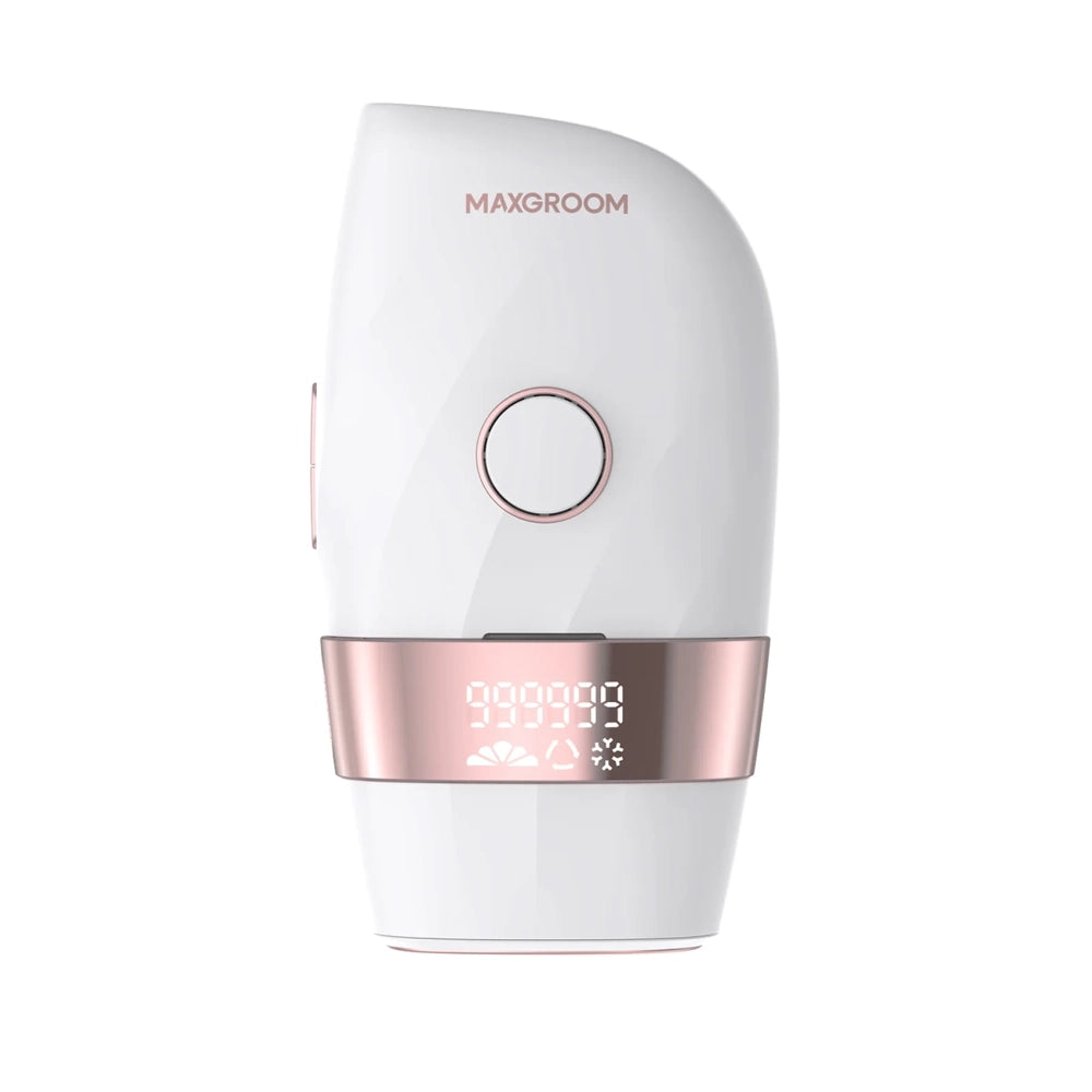 MAXGROOM JD-TM003 IPL epilator for hair removal - white and pink_0