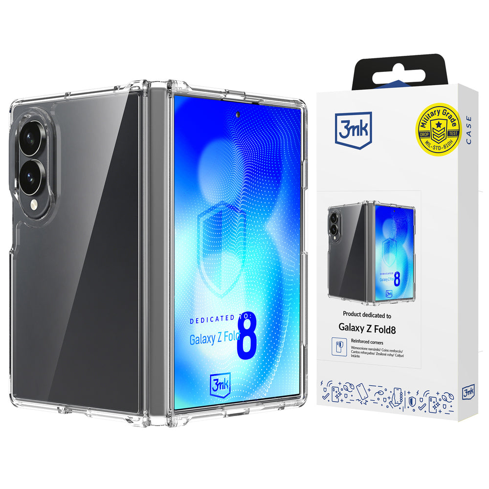 3mk Armor Case for Samsung Galaxy Z Fold 8 Wide - Transparent_0