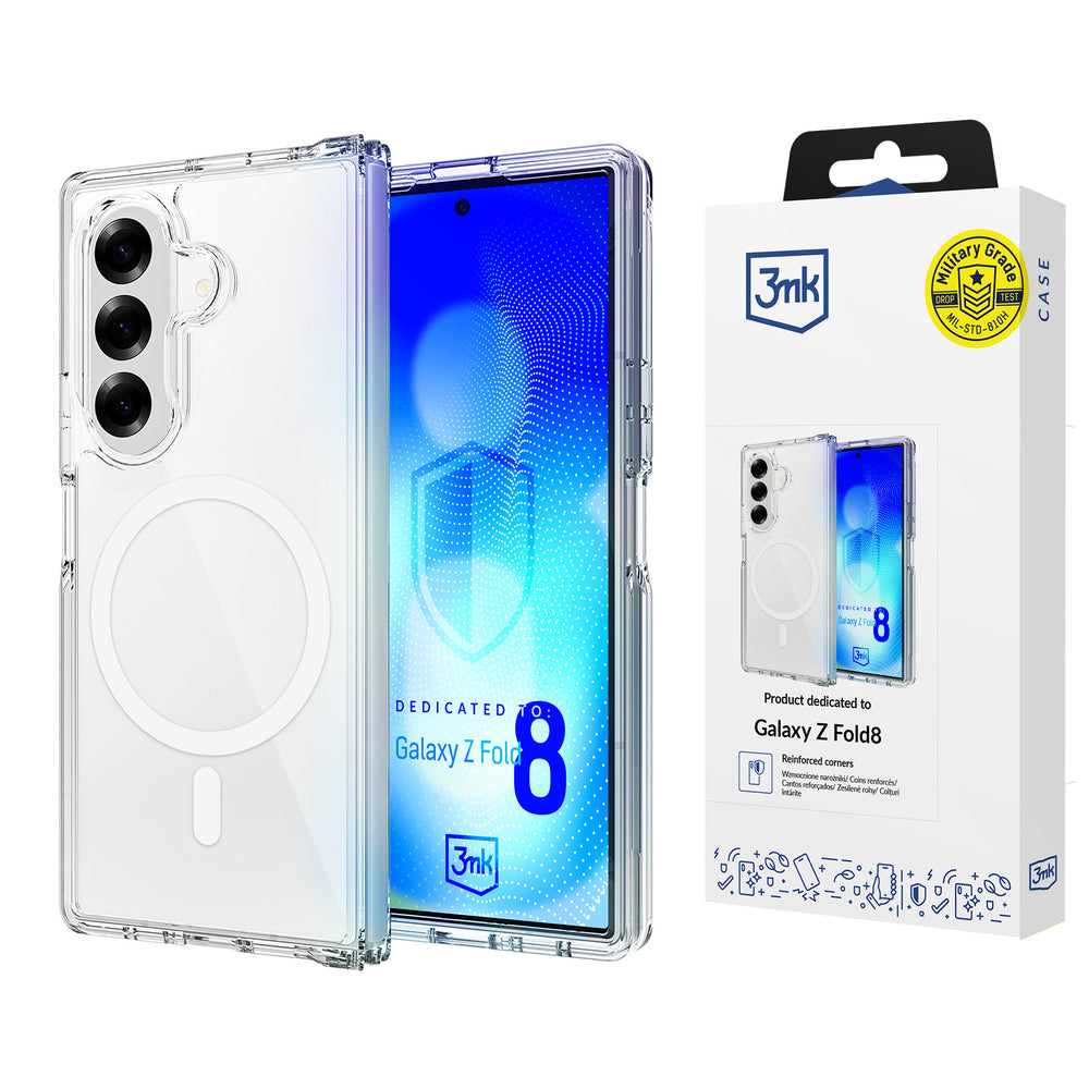3mk Armor MagCase for Samsung Galaxy Z Fold 8 Ultra - Transparent_0
