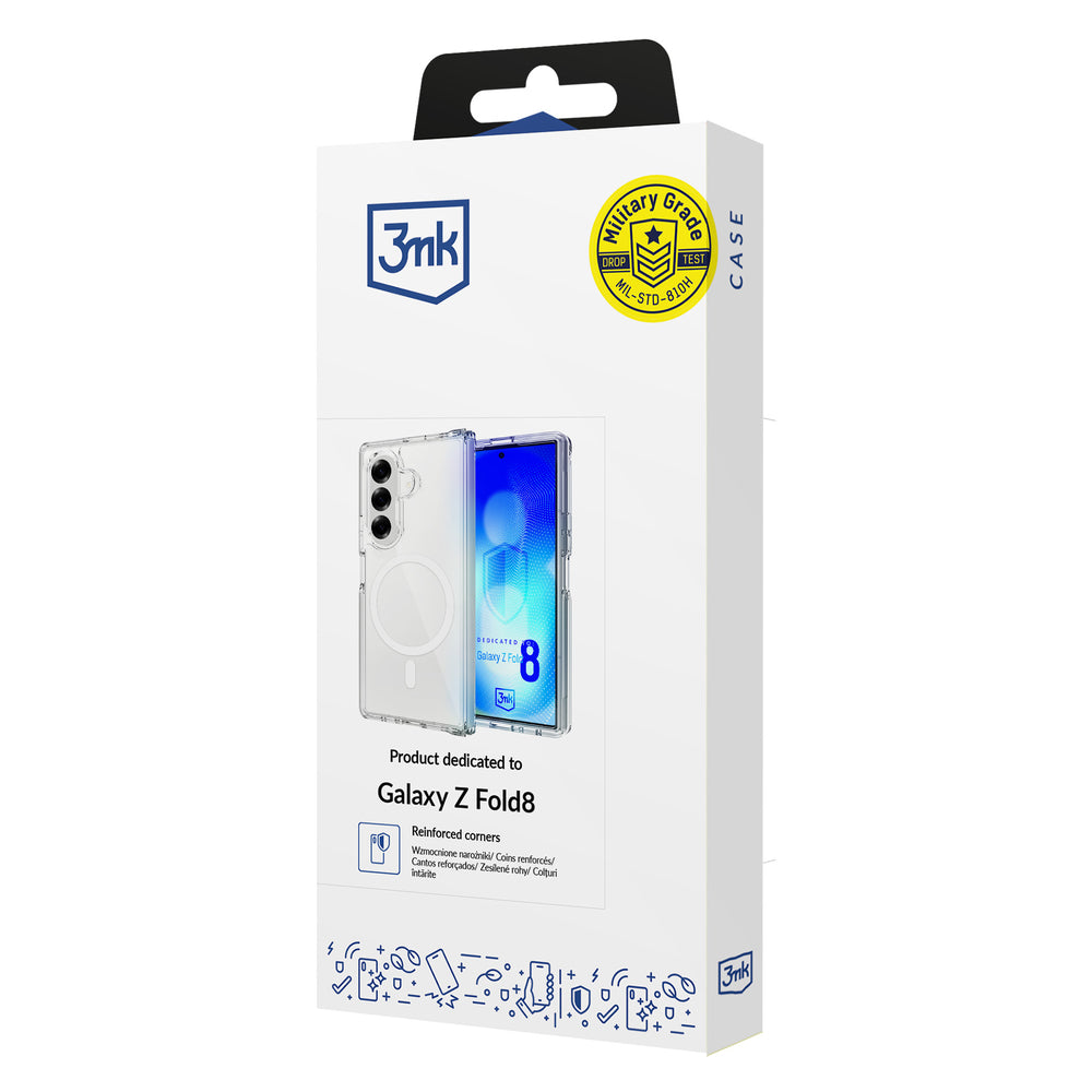 3mk Armor MagCase for Samsung Galaxy Z Fold 8 Ultra - Transparent_9