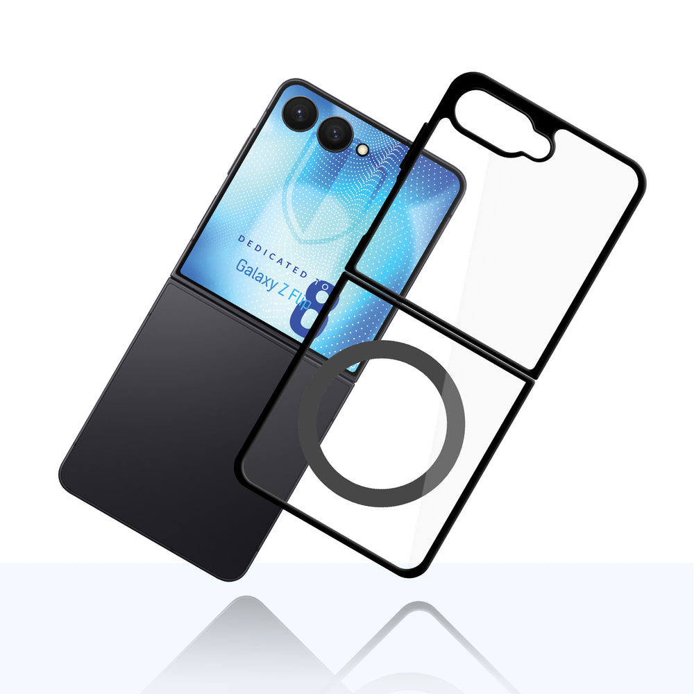 3mk Satin Armor Case+ Flip for Samsung Galaxy Z Flip 8 - transparent_8