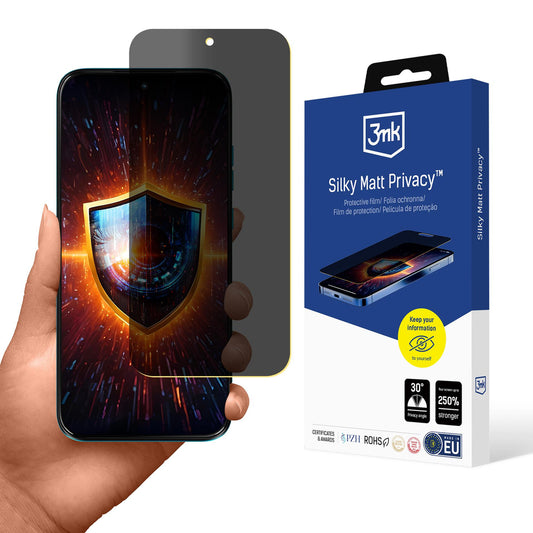 3mk Silky Matt Privacy™ privacy screen protector for Motorola Moto G87_0