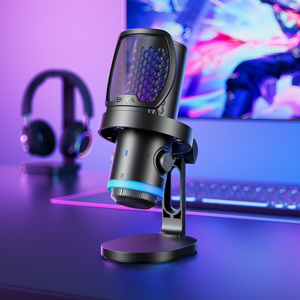 BOYA CastMic G40 Wired USB-C Gaming Microphone - Black_6