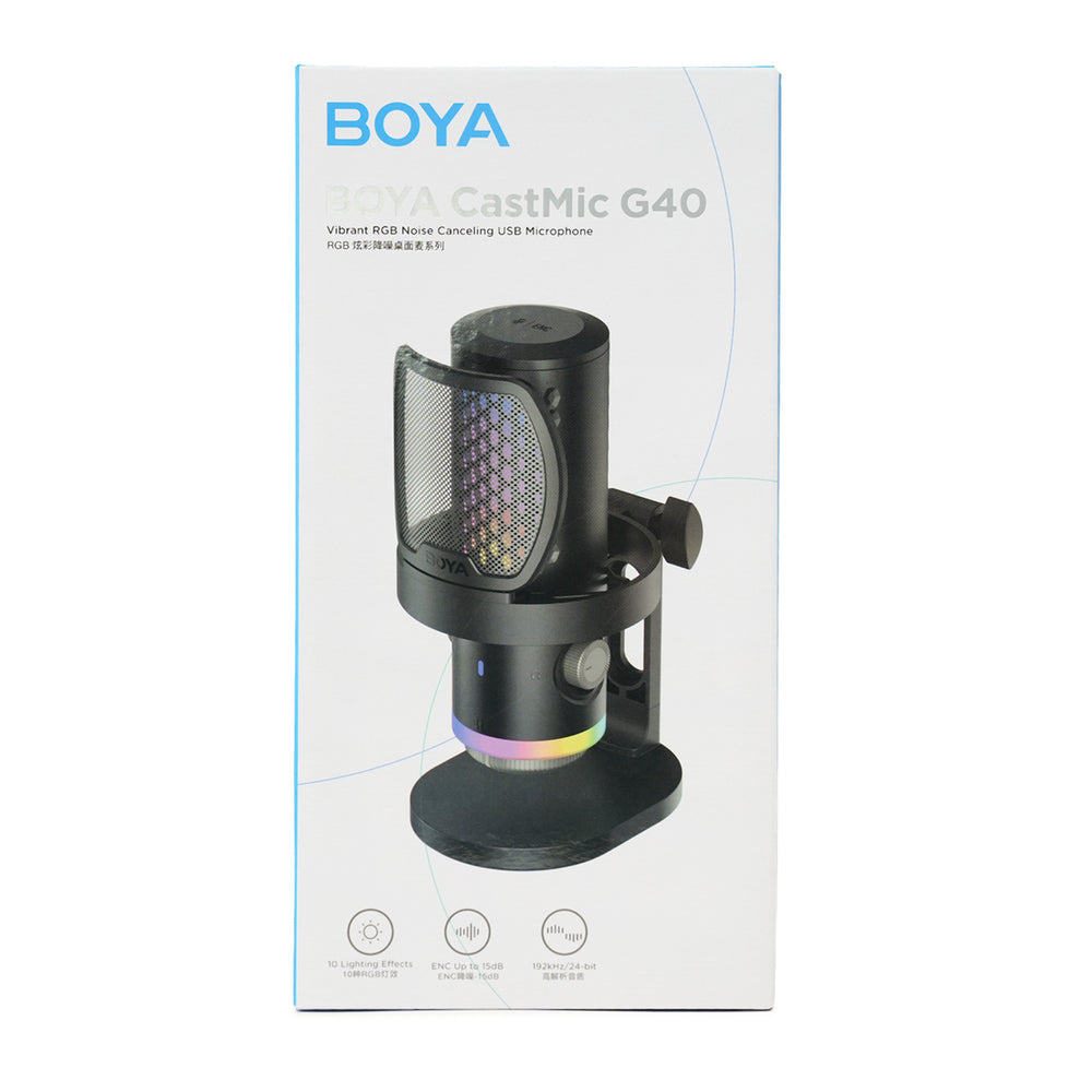 BOYA CastMic G40 Wired USB-C Gaming Microphone - Black_7