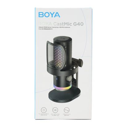 BOYA CastMic G40 Wired USB-C Gaming Microphone - Black_7