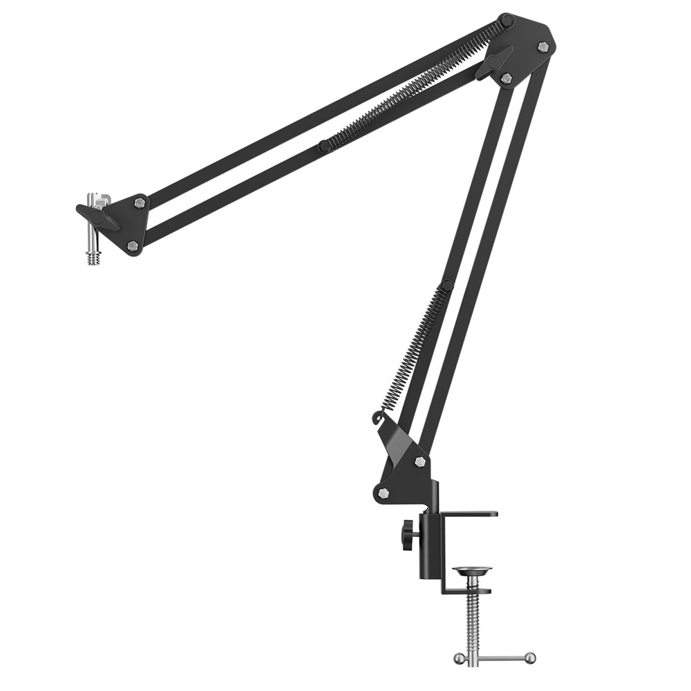 BOYA CastMic P60B studio microphone with arm, wired USB XLR - black_9