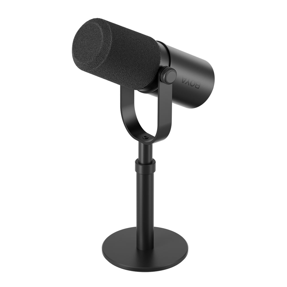 BOYA CastMic P60D Studio Microphone Stand Wired USB XLR - Black_0