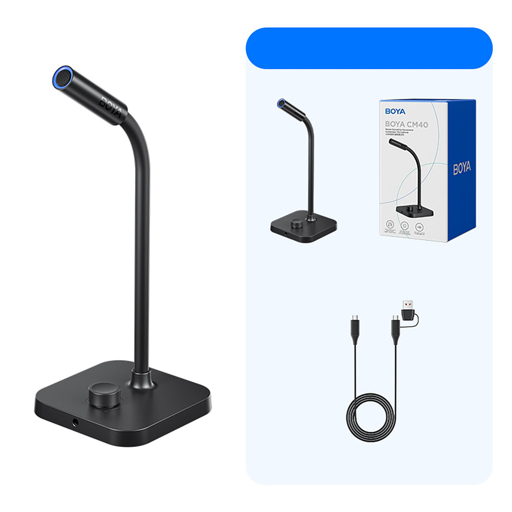 BOYA CM40 wired conference microphone - black_6