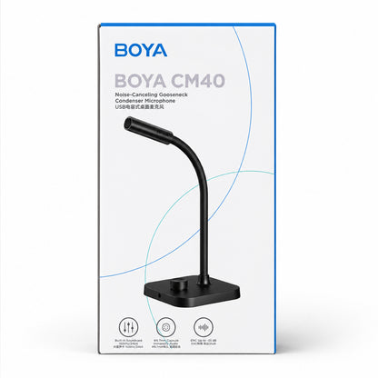 BOYA CM40 wired conference microphone - black_8