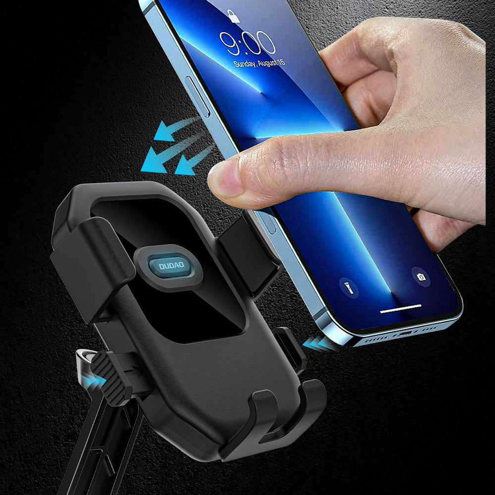 Dudao F7+ holder for bike, motorcycle, scooter - black_5