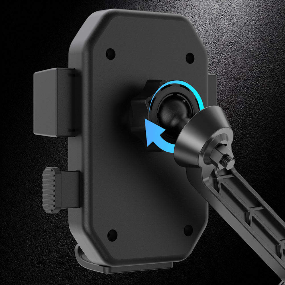 Dudao F7+ holder for bike, motorcycle, scooter - black_6