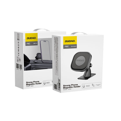 Dudao F6C Magnetic Car Holder - Black_3